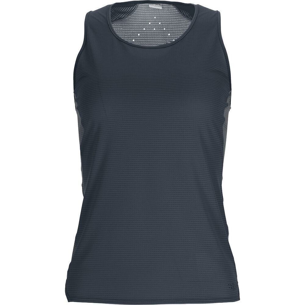 Rab Sonic Ultra Vest Tank Top Women's Size 12/ Medium Gray Lightweight Active